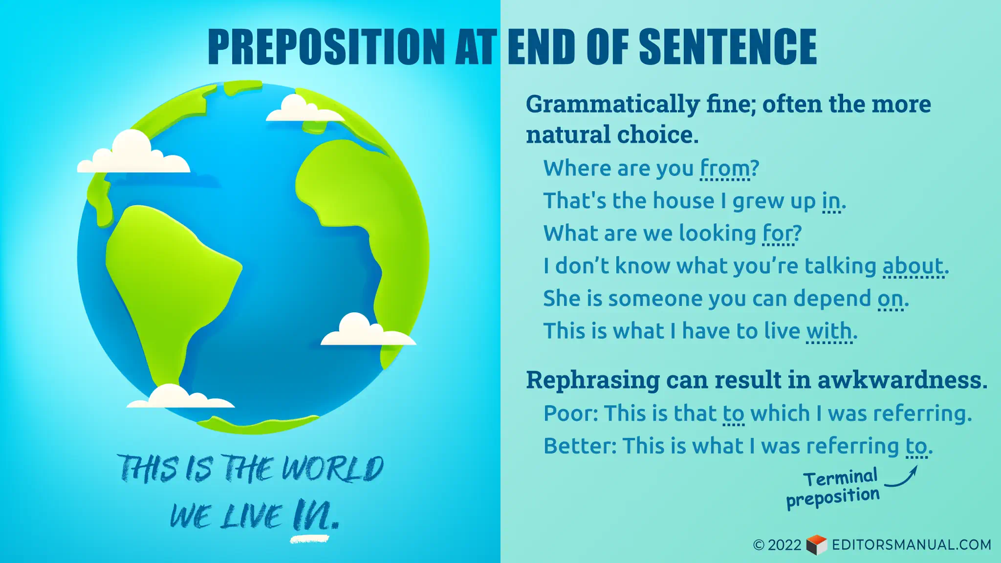 can you begin a sentence with a preposition